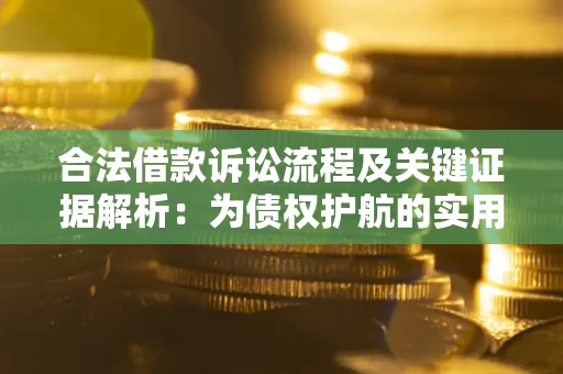 济南合法借款诉讼流程及关键证据解析：为债权护航的实用指南