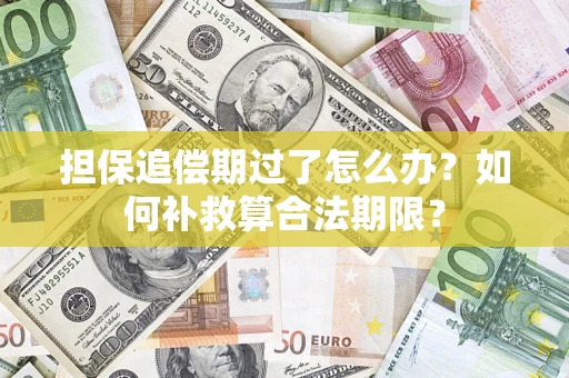 济南担保追偿期过了怎么办？如何补救算合法期限？