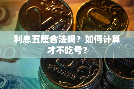济南利息五厘合法吗？如何计算才不吃亏？